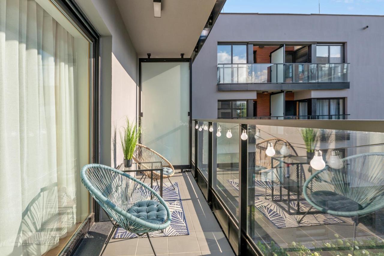 Nadmotlawie Riverside - Sauna, Gym & Parking By Downtown Apartments Gdańsk Buitenkant foto