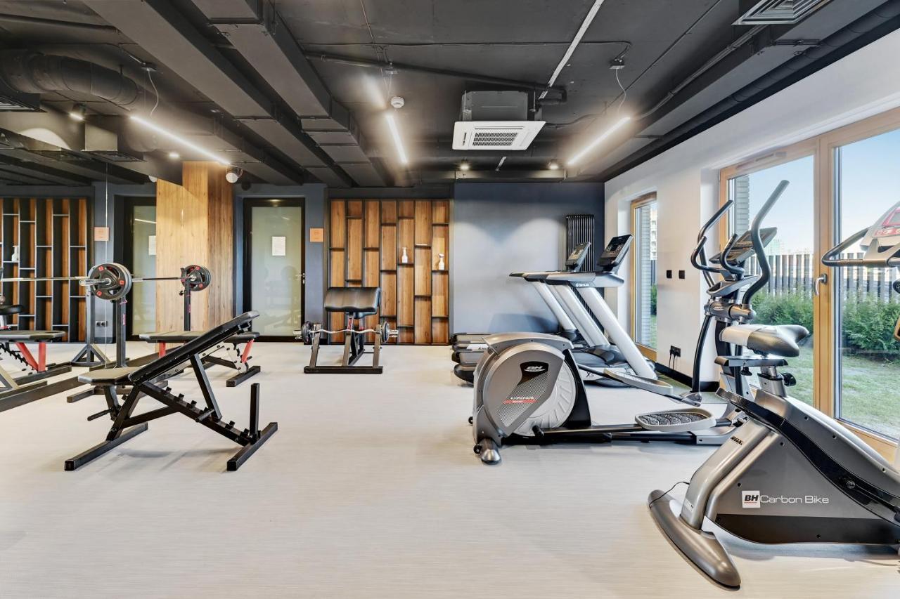 Nadmotlawie Riverside - Sauna, Gym & Parking By Downtown Apartments Gdańsk Buitenkant foto