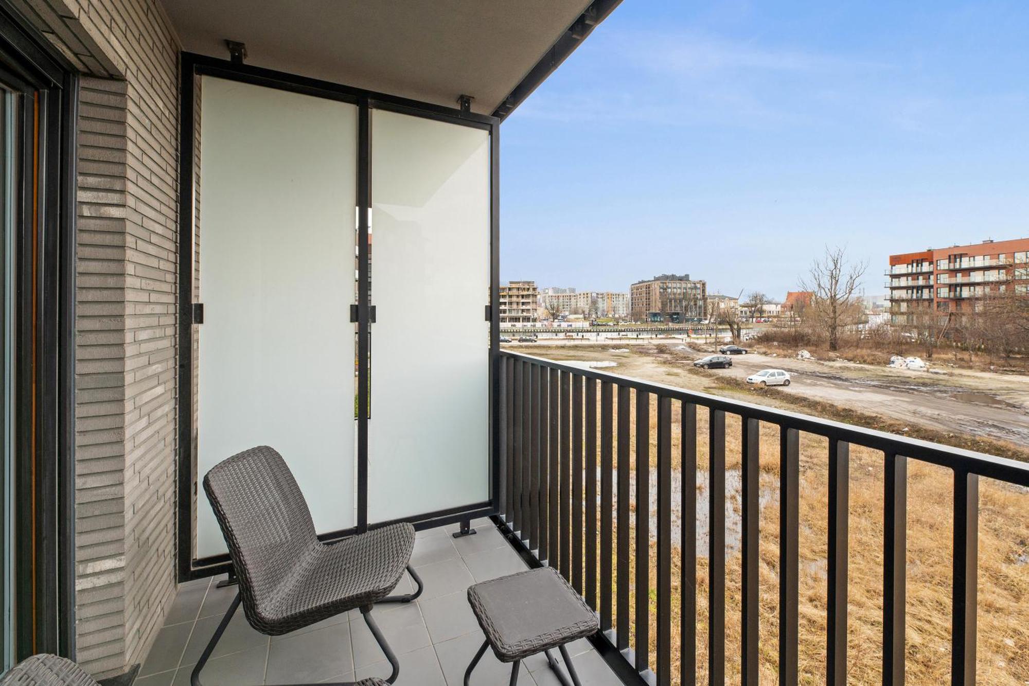 Nadmotlawie Riverside - Sauna, Gym & Parking By Downtown Apartments Gdańsk Kamer foto