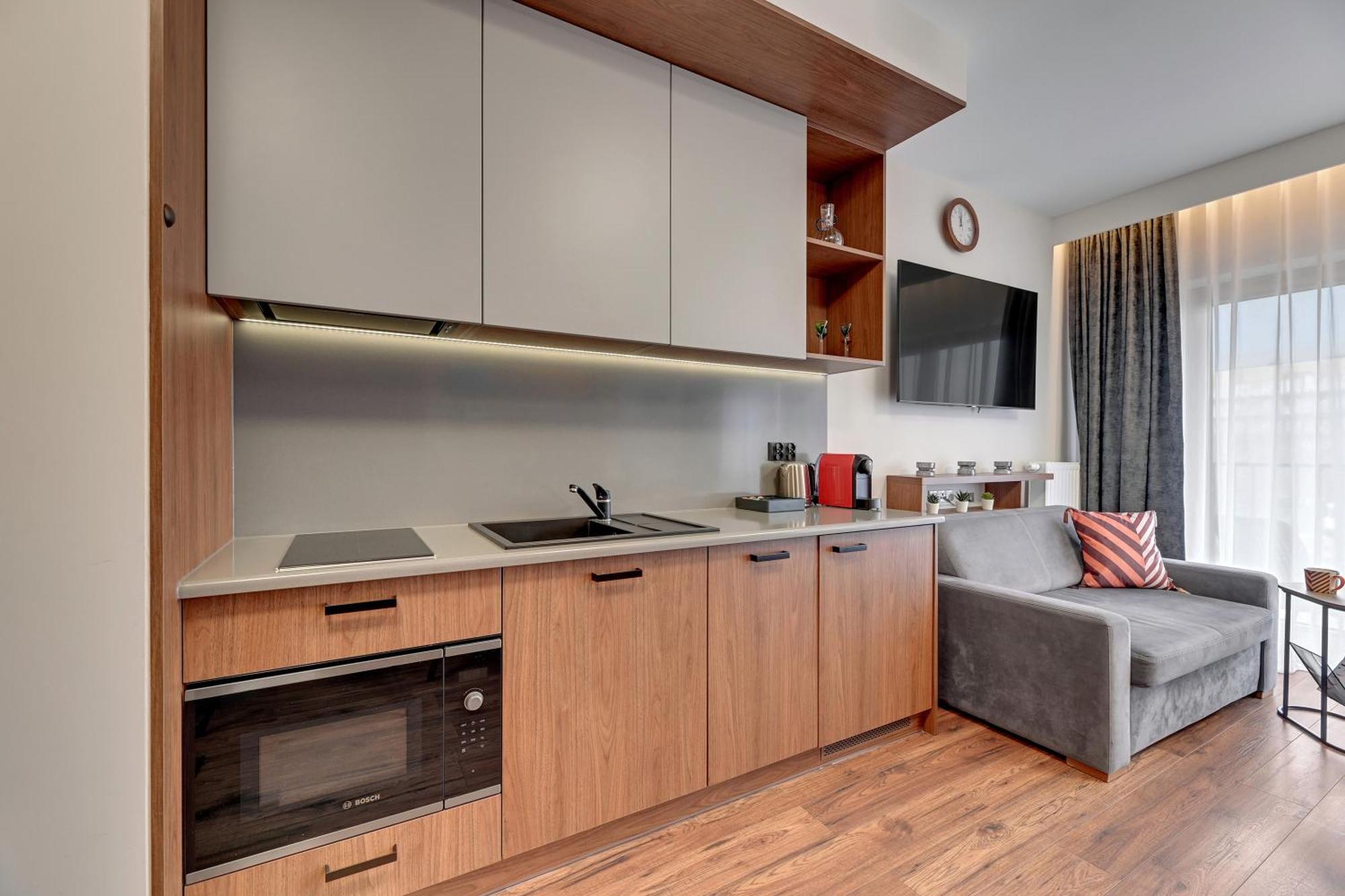 Nadmotlawie Riverside - Sauna, Gym & Parking By Downtown Apartments Gdańsk Kamer foto